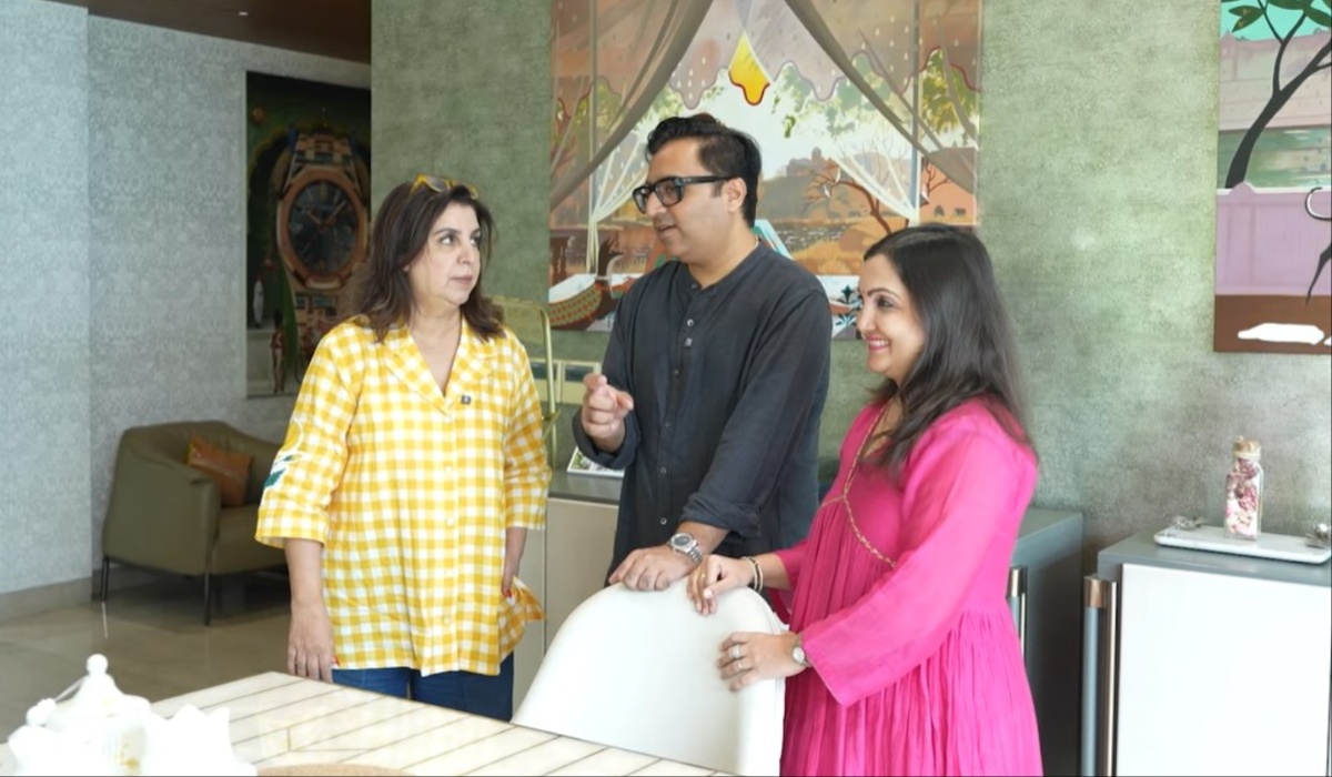 10 करोड़ का टेबल देख चकरा गया फराह खान का दिमाग, अशनीर ग्रोवर के घर की दिखाई झलक