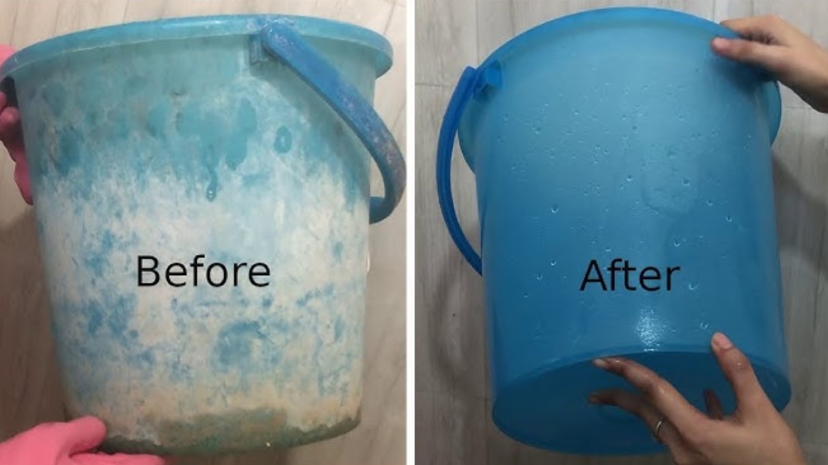 गंदी-मैली प्लास्टिक की बाल्टी और मग को मिनटों में चमकाने के लिए करें ये काम, एक भी पैसा खर्च करने की नहीं पड़ेगी ज़रूरत