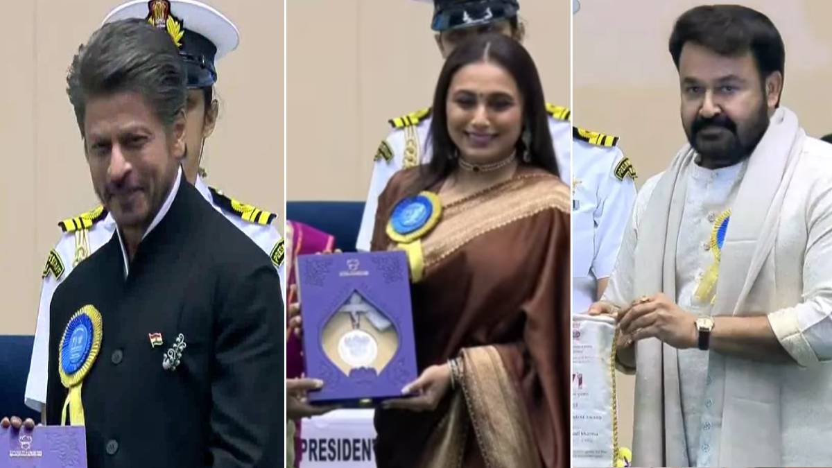 71st National Film Awards: बेस्ट एक्टर बने शाहरुख-विक्रांत, रानी बेस्ट एक्ट्रेस, मोहनलाल को दादासाहेब फाल्के अवॉर्ड