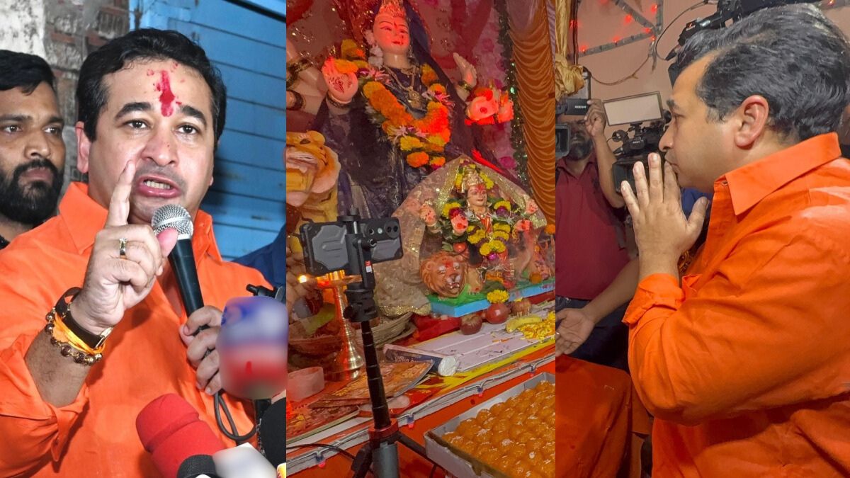 ‘यह देश हिंदुओं का, यहां कोई भी सर्वधर्म संभाव नहीं चलेगा’, दुर्गा प्रतिमा को खंडित किए जाने पर बोले मंत्री नितेश राणे