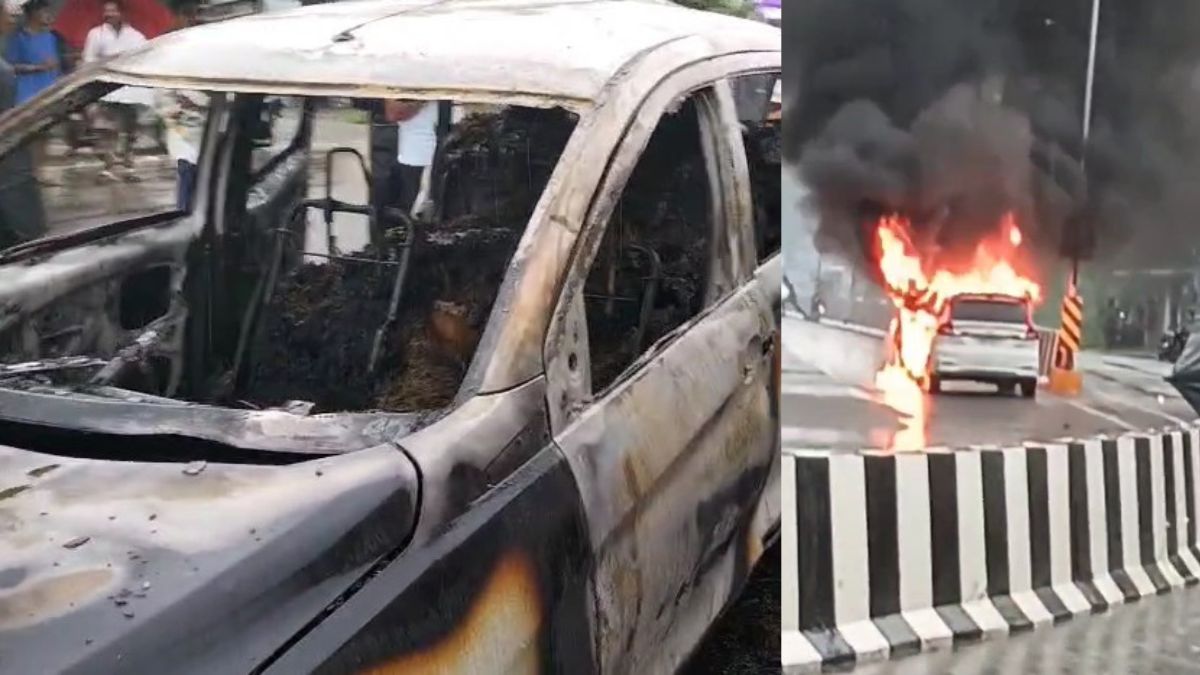 टायर पंचर हुआ तो कार में लगा दी आग, लेकिन असली वजह कुछ और थी; जानकर उड़ जाएंगे आपके होश
