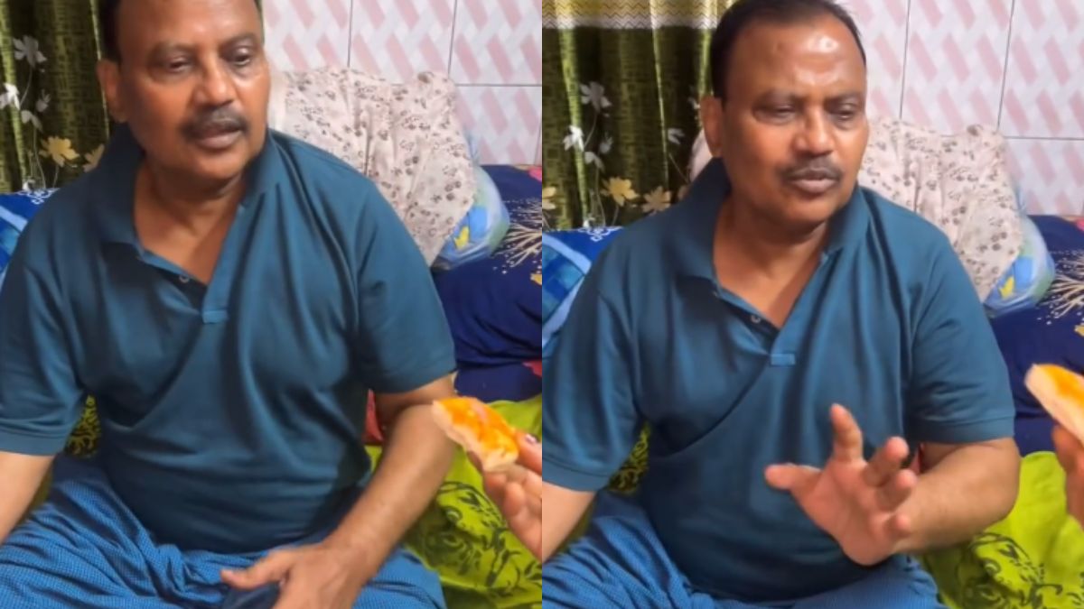 बेटियों ने घर पर बनाया पिज्जा, उसके बाद पापा के रिएक्शन ने Video कर दिया वायरल