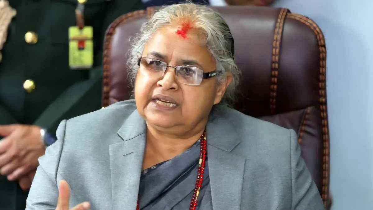 Gen-Z आंदोलन के बाद नेपाल ने मनाया 10वां संविधान दिवस, पीएम सुशीला कार्की ने की युवाओं से बड़ी अपील सुशीला कार्की, नेपाल की कार्यवाहक प्रधानमंत्री। - India TV Hindi