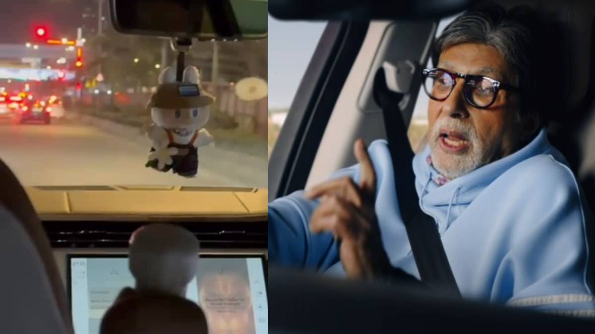 अमिताभ बच्चन पर भी चढ़ा ‘लबूबू’ फीवर, कार में लगी गुड़िया की फैंस को दिखाई झलक