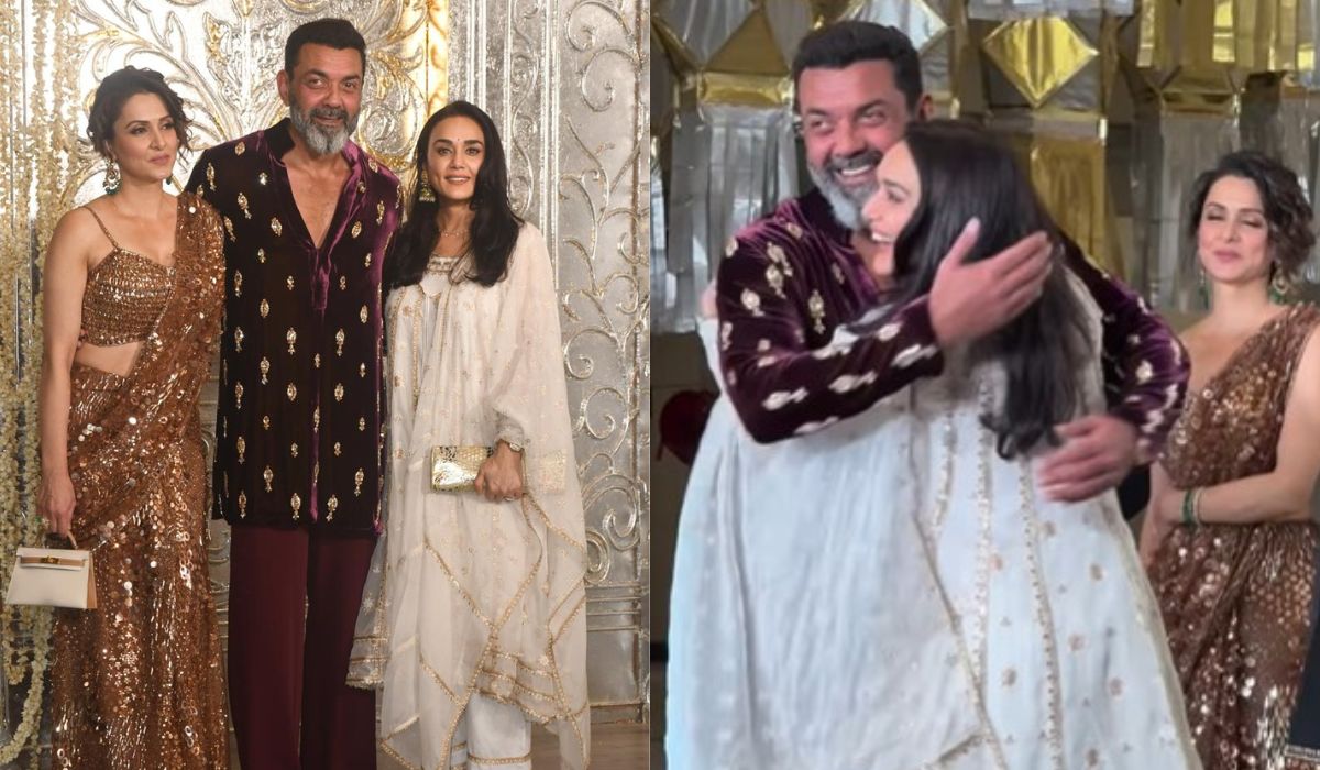 बॉबी देओल और प्रीति जिंटा का हुआ रीयूनियन, एक-दूसरे को देख लगाया गले, देखे वीडियो