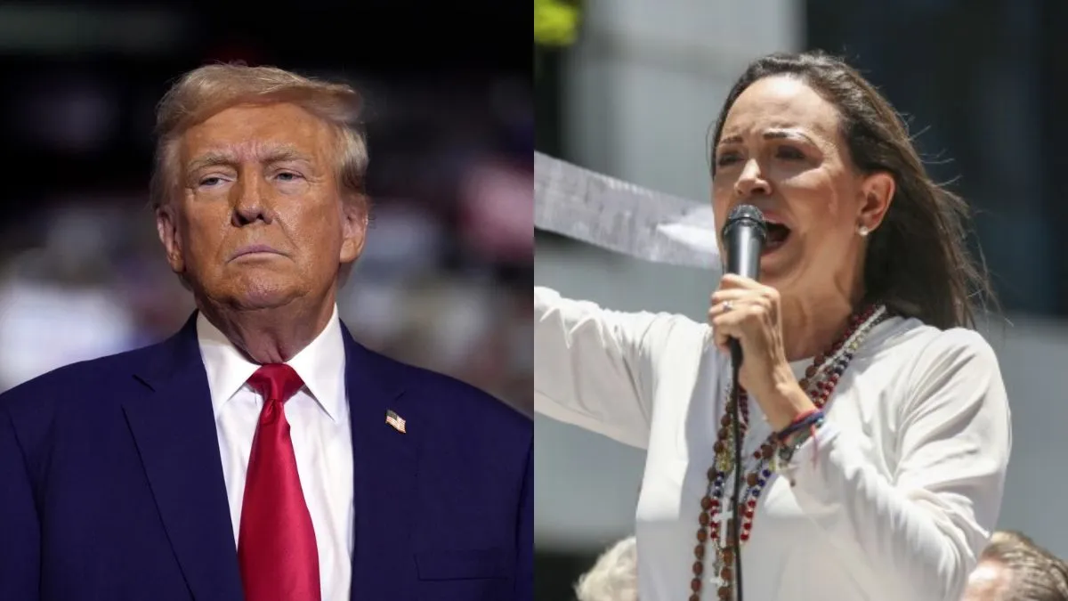 नोबेल शांति पुरस्कार का ऐलान होते ही टूटा ट्रंप का सपना, जानें किसे मिला इस बार का 'पीस प्राइज' Nobel Peace Prize 2025, Maria Corina Machado, Donald Trump Nobel prize- India TV Hindi