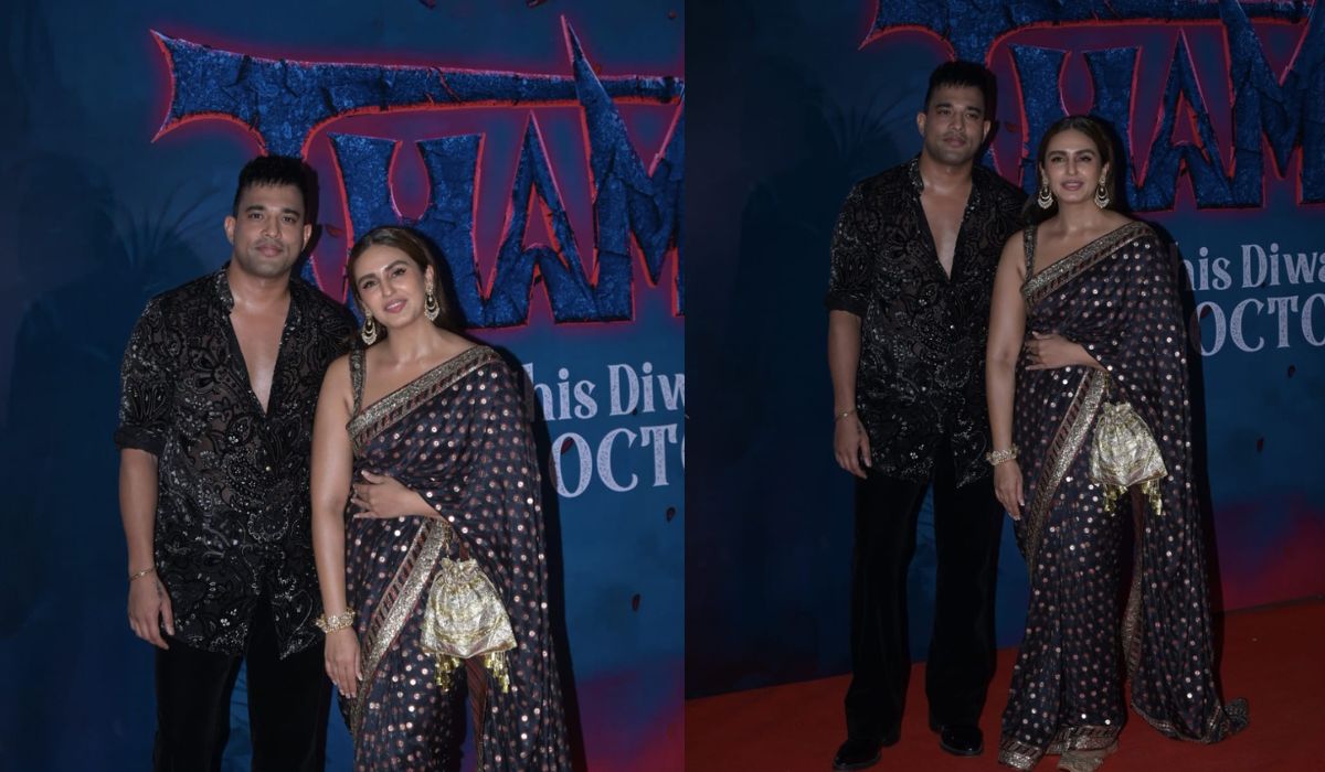 सगाई की खबरों के बीच हुमा कुरैशी ने बॉयफ्रेंड रचित संग ‘थामा’ प्रीमियर पर बिखेरा जलवा