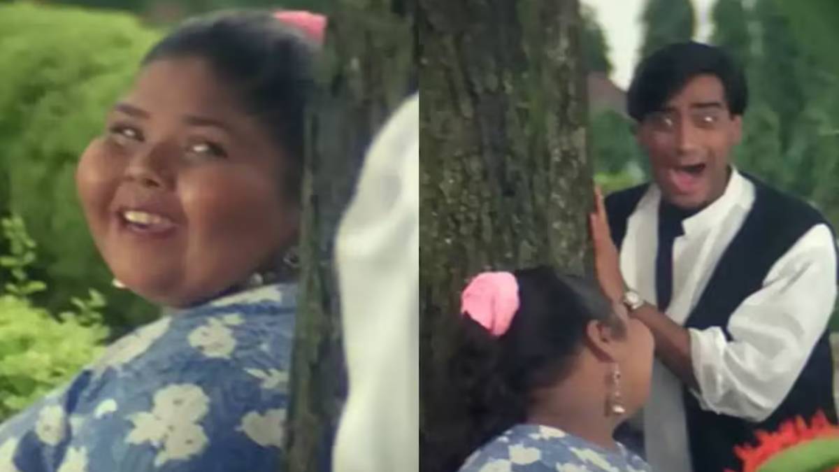 अजय देवगन को गोद में उठाने वाली ये एक्ट्रेस रियल लाइफ में थी भिखारिन
