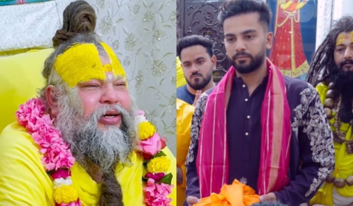 एल्विश यादव ने प्रेमानंद जी महाराज से की मुलाकात, आशीर्वाद लेने के बाद किया ये वादा