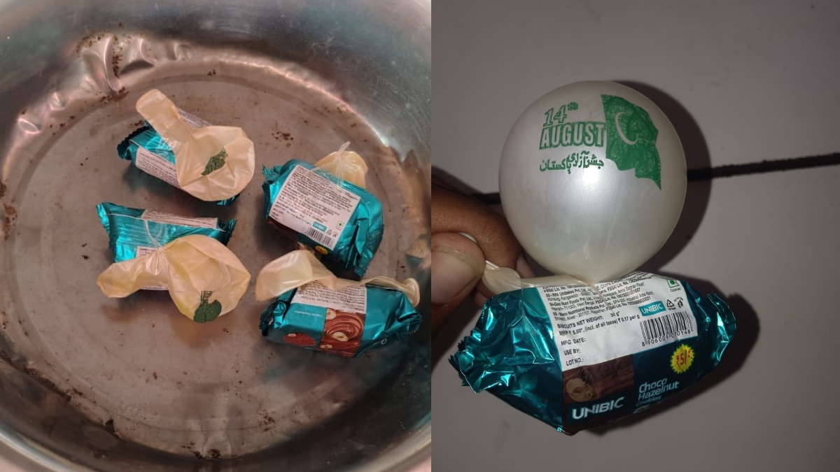 बिस्कुट के पैकेट के साथ मुफ्त मिल रहा पाकिस्तानी झंडे वाला गुब्बारा, दो राज्यों में मच गया हड़कंप