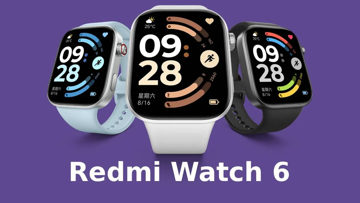 24 दिनों की बैटरी बैकअप के साथ लॉन्च हुआ Redmi Watch 6, मिलते हैं ये खास फीचर्स Redmi Watch 6- India TV Hindi