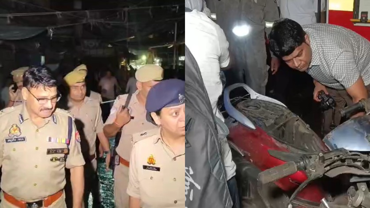 कानपुर के मिश्री बाजार में मस्जिद के पास हुआ भीषण धमाका, 2 स्कूटी में हुए ब्लास्ट से महिला समेत 6 लोग घायल