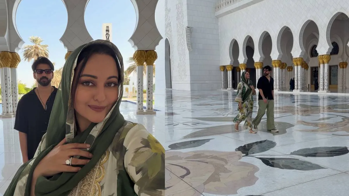 करवाचौथ पर मस्जिद पहुंचीं सोनाक्षी, पति जहीर संग शेयर की फोटो, इस एक चीज पर हुईं ट्रोल तो दिया मुंहतोड़ जवाब Sonakshi Sinha- India TV Hindi