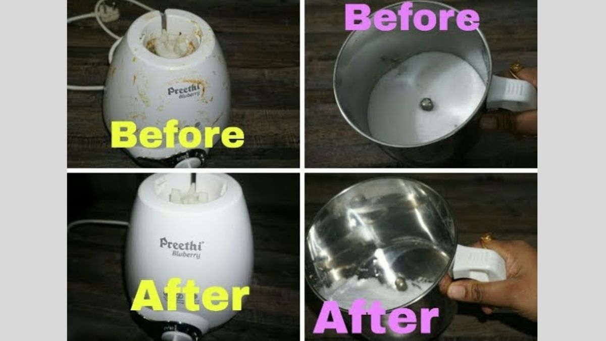 How to Clean Mixer Grinder Jar Blades: मिक्सर ग्राइंडर के जार में जमी गंदगी और जिद्दी दाग को साफ करने के आसान घरेलू नुस्खे