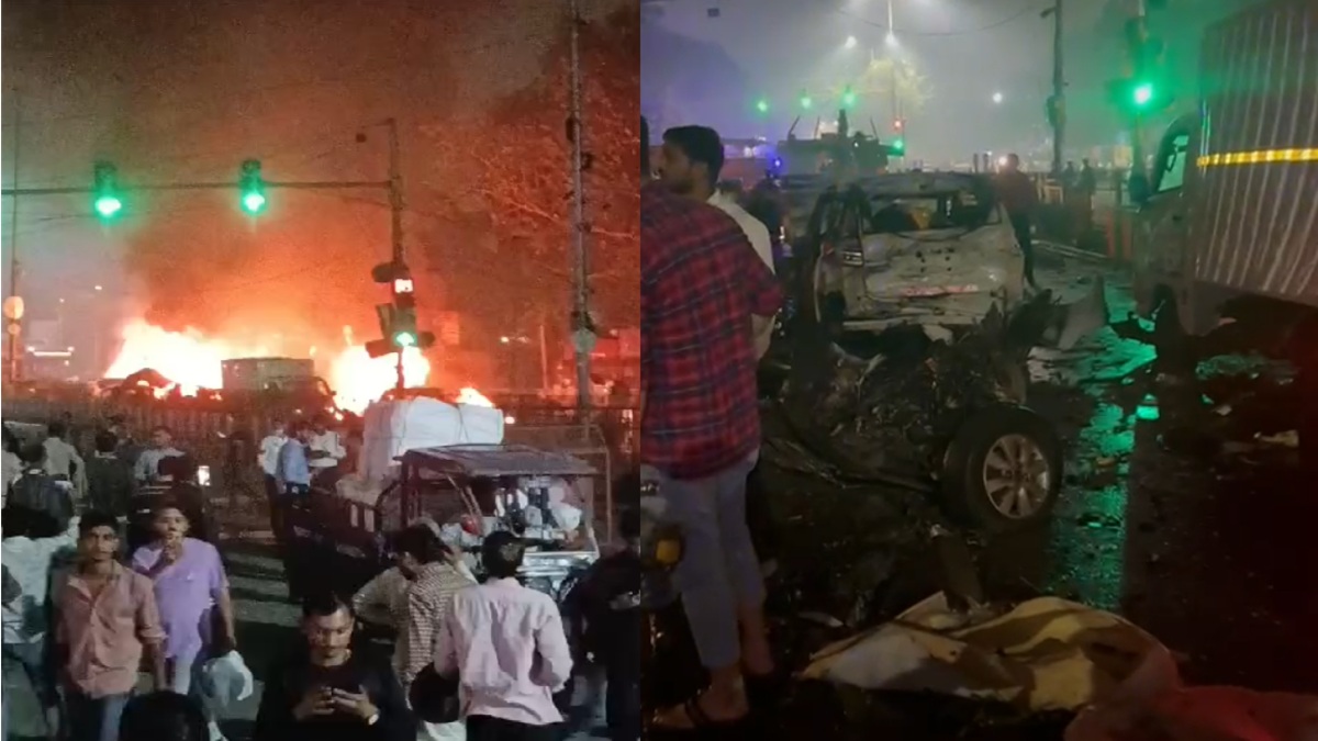 लाल किले के पास हुए धमाके से दहली दिल्ली, 8 की मौत, फोटो और VIDEO देख खड़े हो जाएंगे रोंगटे