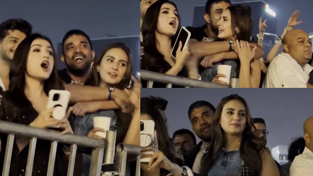 हुमा कुरैशी के साथ कॉन्सर्ट में दिखे रूमर्ड बॉयफ्रेंड रचित, गले में हाथ डाला हाथ