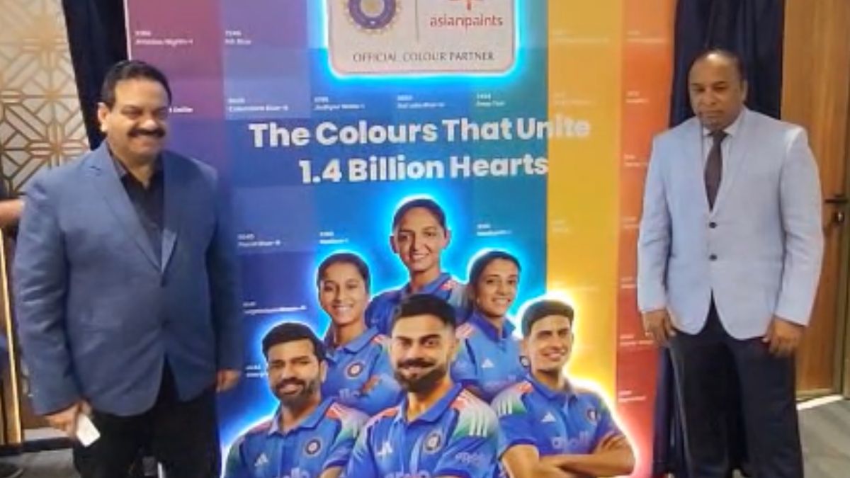 एशियन पेंट्स बना भारतीय क्रिकेट का ‘ऑफिशियल कलर पार्टनर’, BCCI के साथ किया तीन साल का करार