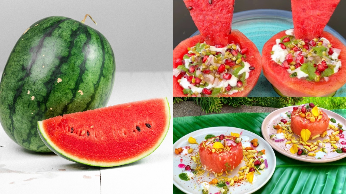 How to Make Watermelon Chaat Recipe; Watermelon Kulle ki Chaat; तरबूज चाट रेसिपी कैसे बनाएं; इस ऑइल फ्री चाट को खाते ही मिलेगा ज़बरदस्त स्वाद
