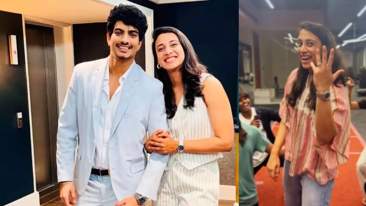 स्मृति मंधाना ने स्टाइलिश अंदाज में की सगाई की घोषणा