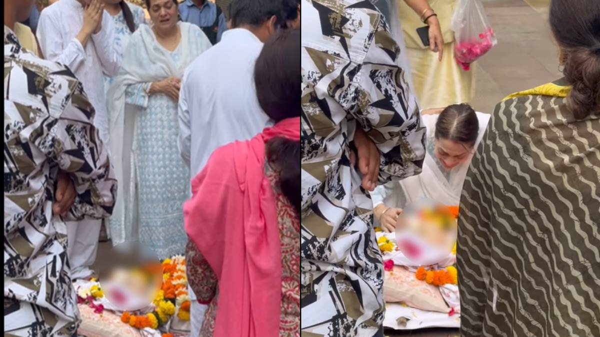 सुलक्षणा पंडित की अंतिम विदाई की रुला देने वाली झलक आई सामने, अर्थी पर पड़ा था शव