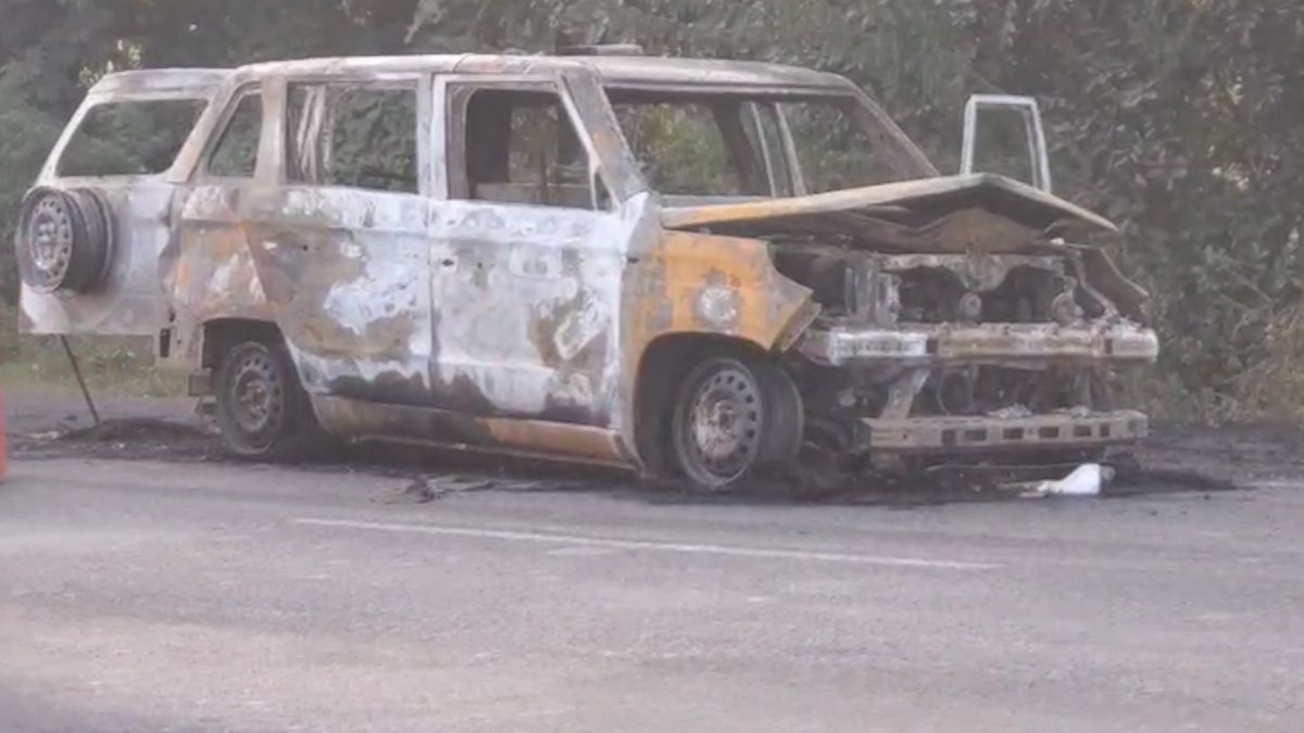 गुजरात: एम्बुलेंस में आग लगने से तीन लोगों की जिंदा जलकर मौत, कई झुलसे