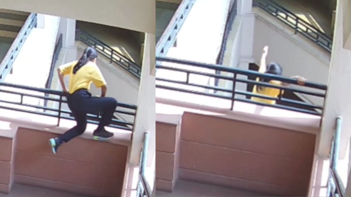 नीरजा मोदी स्कूल हादसा: छात्रा के छठी मंजिल से छलांग लगाने का VIDEO आया सामने; जांच तेज