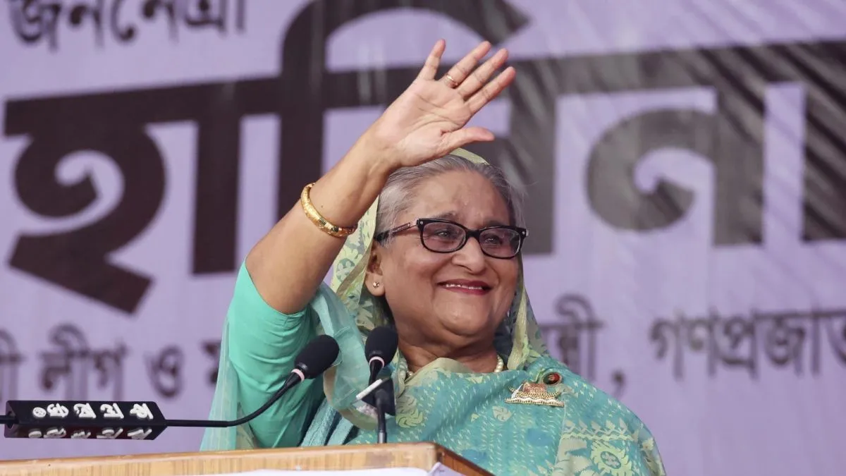 बांग्लादेश की पूर्व प्रधानमंत्री शेख हसीना को मौत की सजा देने की तैयारी, 17 नवंबर को विशेष अदालत सुनाएगी फैसला शेख हसीना, बांग्लादेश की पूर्व प्रधानमंत्री। - India TV Hindi