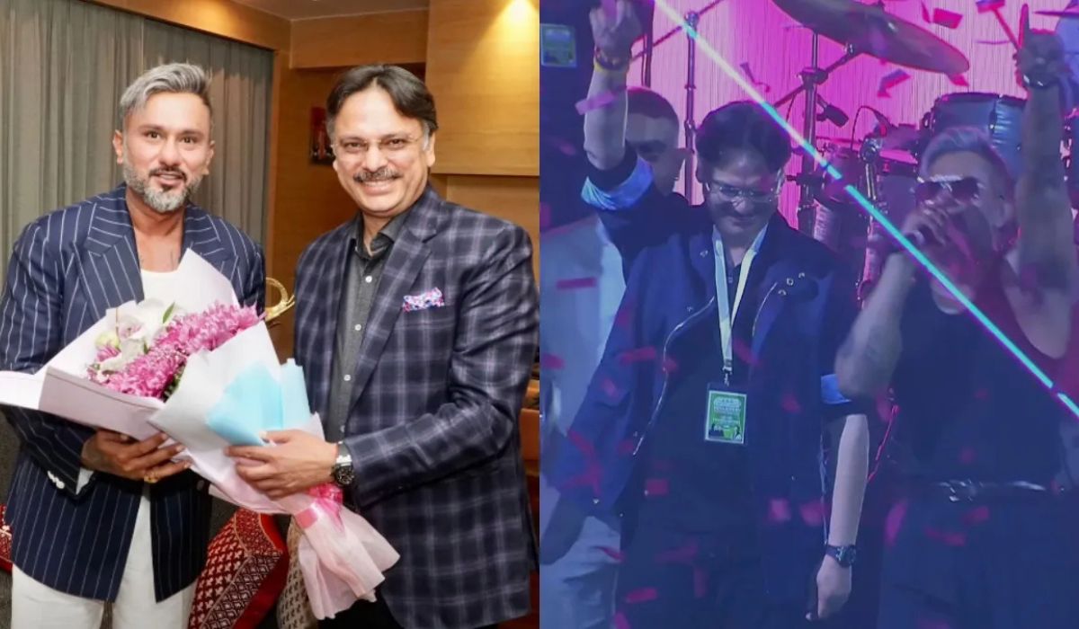 बीजेपी MLA राजेश्वर सिंह ने लखनऊ में यूथ कॉन्सर्ट में ड्रग-फ्री पर कही ये बात, हनी सिंह ने भी किया सपोर्ट