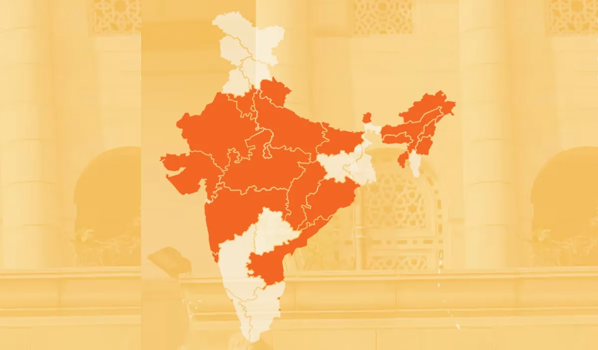 2025 में कितना बदला देश का सियासी नक्शा, रिकॉर्ड बनाने की दहलीज पर पहुंची बीजेपी BJP or NDA Ruled States- India TV Hindi