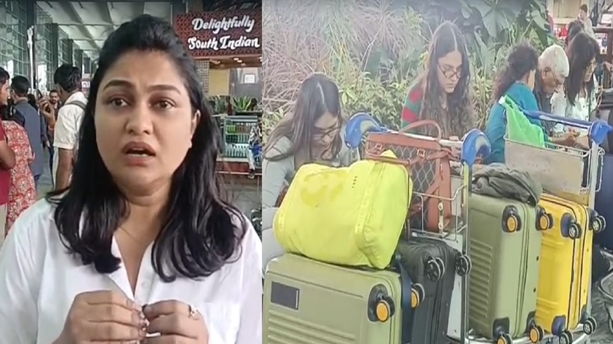 बिना पूर्व सूचना के कैंसिल हुई इंडिगो फ्लाइट, अस्थि विसर्जन के लिए हरिद्वार नहीं जा पाया परिवार, फूटा गुस्सा-VIDEO