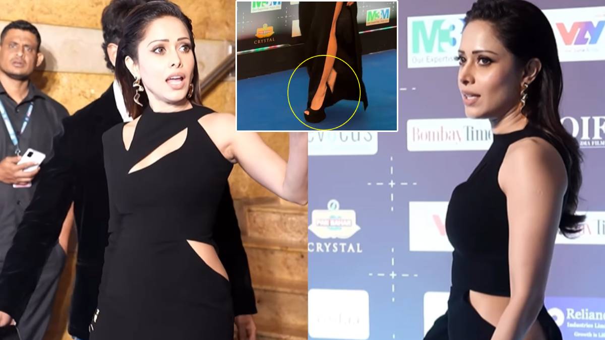 काली ड्रेस में बन-ठनकर निकली ‘स्वीटी’, लुक नहीं सैंडल देख चकराए लोग, पूछ रहे- इसमें..