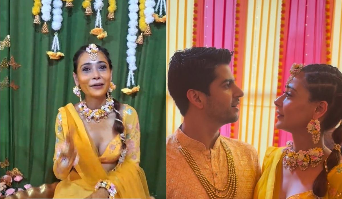 सारा खान-कृष पाठक की हल्दी सेरेमनी की झलक आई सामने, ‘रामायण’ एक्टर के घर शादी की तैयारियां हुई शुरू