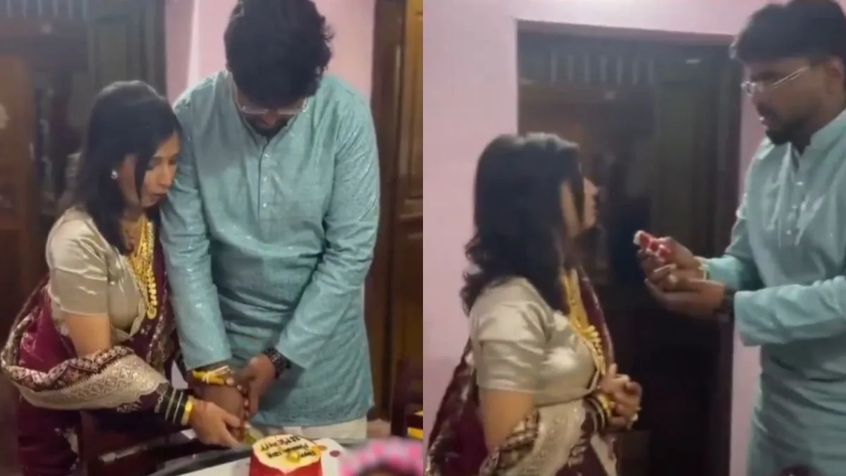 वायरल वीडियो का स्क्रीनशॉट- India TV Hindi