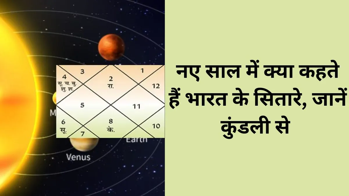 भारत की कुंडली: शनि-राहु की स्थिति के कारण चीन के साथ बढ़ सकता है तनाव, जानिए देश के लिए कैसा रहेगा यह साल Bharat Ki Kundli - India TV Hindi