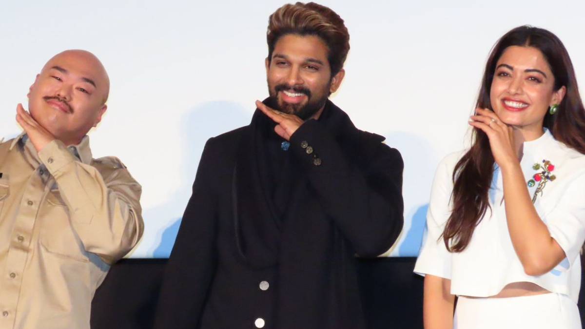 जापान में दिखा पुष्पा राज का जलवा, सामने आई शानदार तस्वीरें