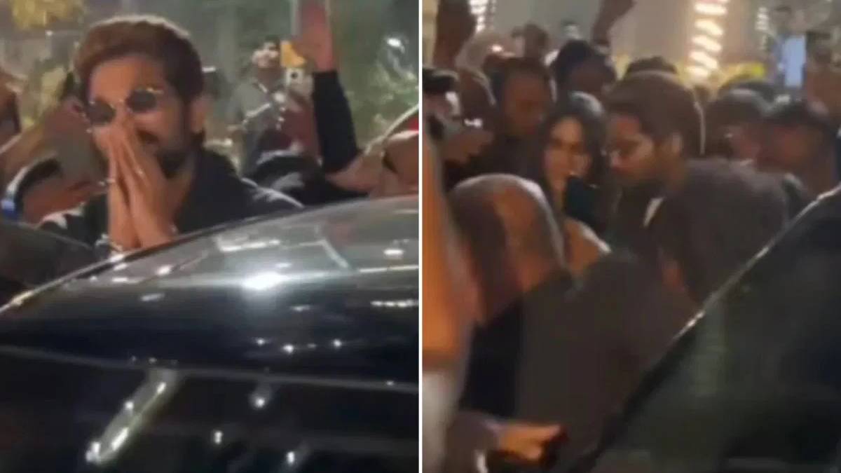 पत्नी संग डिनर पर गए थे अल्लू अर्जुन, भीड़ ने किया निकलना मुश्किल