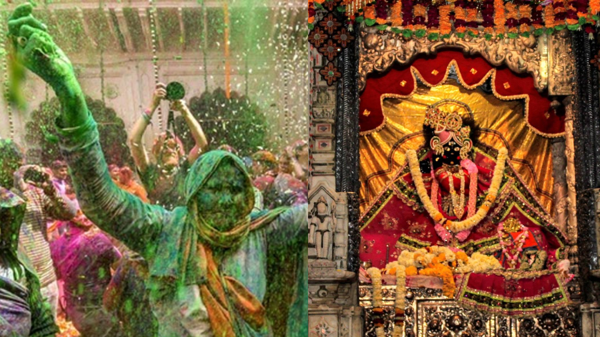 बांके बिहारी में शुरू हो गया होली का त्योहार, बसंत के रंगों में रंगे भक्तों की तस्वीरें देख आपका भी जाने का करेगा मन