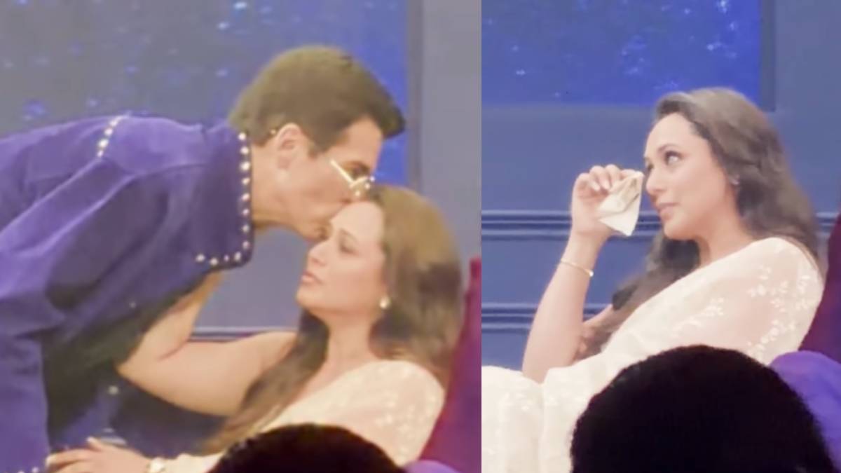 28 साल पुरानी फिल्म को याद कर रो पड़ीं रानी मुखर्जी, करण जौहर ने थामे इमोशन