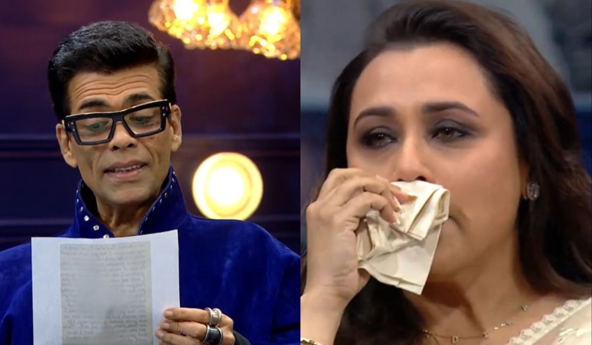 करण जौहर के सरप्राइज ने रानी मुखर्जी को किया इमोशनल, बेटी आदिरा का लेटर देख छलके आंसू