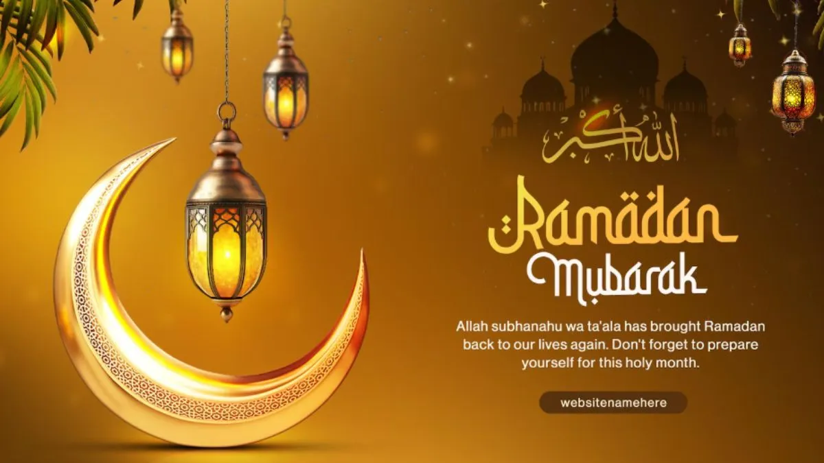 Ramadan (Ramzan) Mubarak 2026 Live: इन खास संदेशों के साथ अपने मुसलमान भाइयों को दें रमजान की मुबारकबाद, यहां से भेजें मुबारकबाद संदेश रमजान मुबारक - India TV Hindi