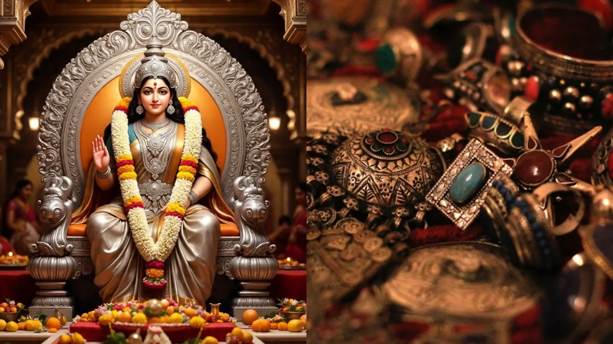 चांदी के ये 5 गहने पहनने वालों पर हमेशा रहती है मां लक्ष्मी की कृपा, धन-धान्य की नहीं होती है कमी मां लक्ष्मी की प्रिय है चांदी- India TV Hindi