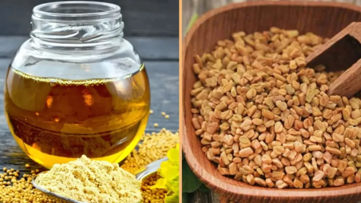 बालों में सरसों का तेल और मेथी को एक साथ मिलाकर लगाने से क्या होता है? फायदे करेंगे आपको हैरान सरसों का तेल और मेथी को- India TV Hindi