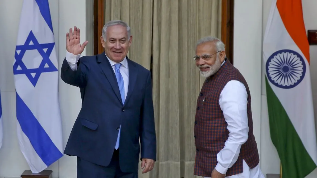 क्या इजरायल बनने वाला है भारत का रूस जैसा दूसरा भरोसेमंद साथी? नेतन्याहू कैसे हुए PM मोदी के फैन? इजरायल के प्रधानमंत्री बेंजामिन नेतन्याहू (बाएं) और उनके दोस्त पीएम मोदी (दाएं) - India TV Hindi