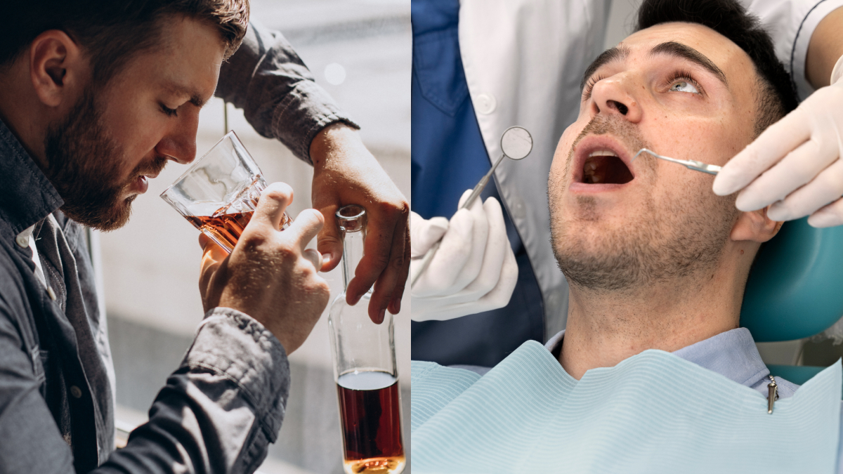 रोज 1 पेग शराब पीने से बढ़ता है मुंह के कैंसर का खतरा, जानें क्या होते हैं शुरुआती लक्षण