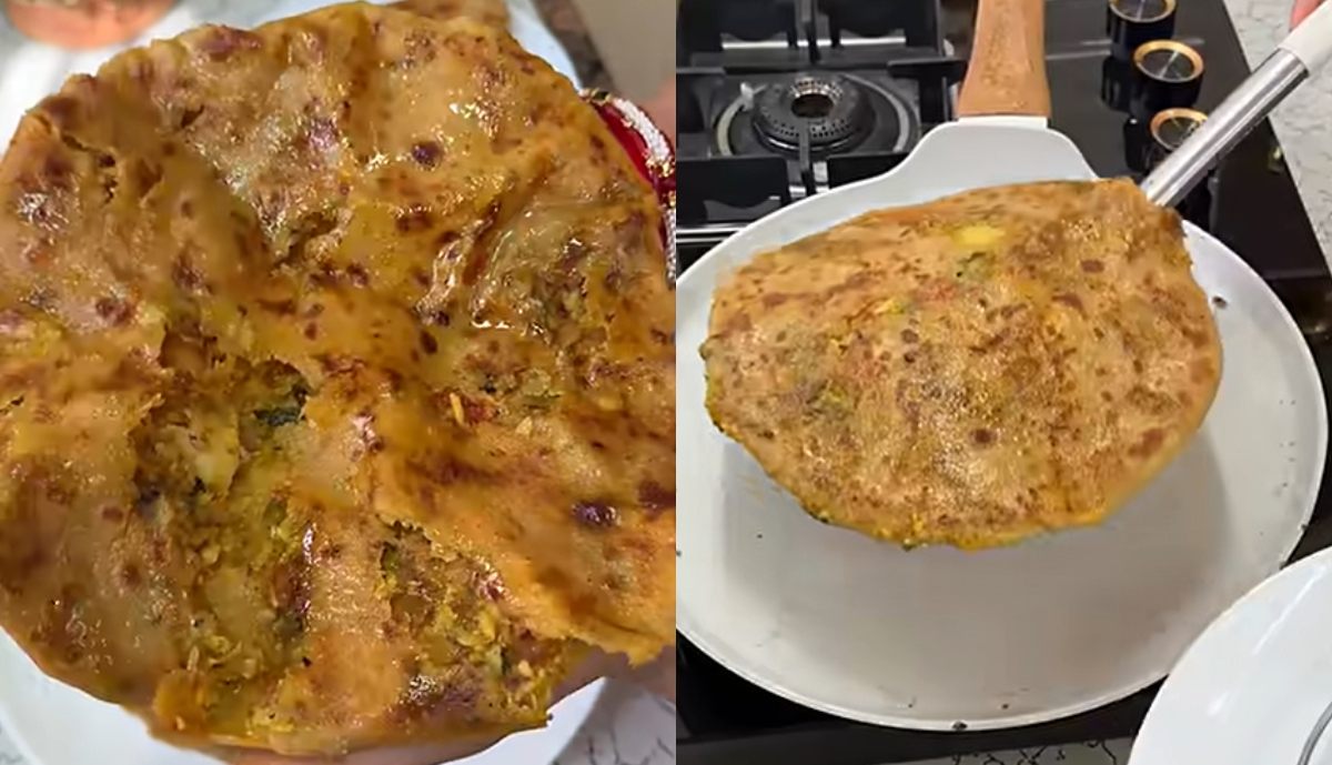 नाश्ते में खाएं पाव भाजी पराठा, इतना टेस्टी कि चक्कर में पड़ जाएंगे खाने वाले, फटाफट नोट कर लें रेसिपी