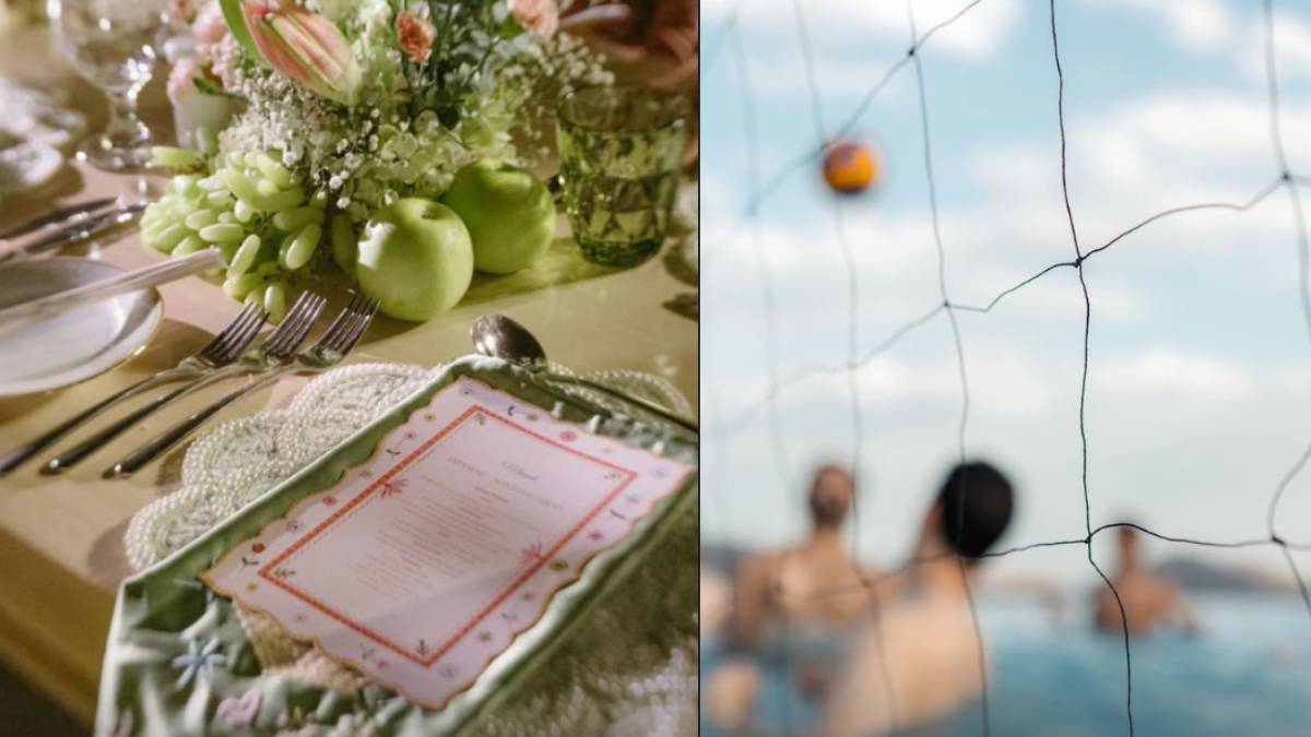 VIROSH Wedding: रश्मिका ने होस्ट किया जापानी डिनर, विजय देवरकोंडा ने खेला वॉलीबॉल