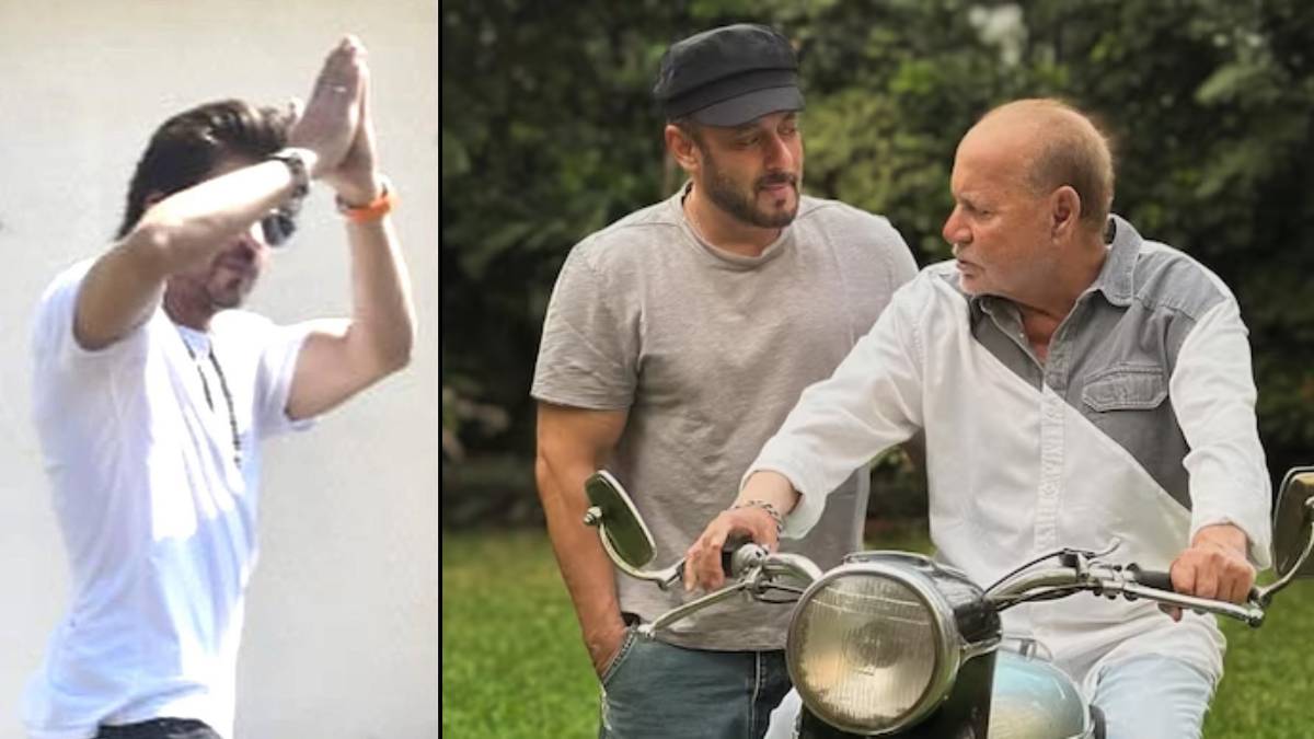 सलीम खान को देखने लीलावती अस्पताल पहुंचे शाहरुख खान, 4 दिन से वेंटिलेटर सपोर्ट पर हैं सलमान खान के पिता