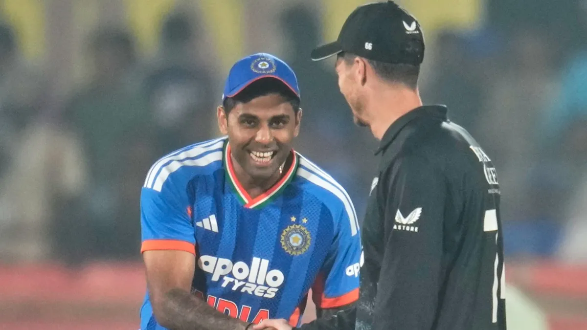 ICC Rankings: T20 सीरीज खत्म होने के बाद कैसी है भारत और न्यूजीलैंड की रैंकिंग, पाकिस्तान का हाल बहुत बुरा Suryakumar Yadav and Mitchell Santner- India TV Hindi