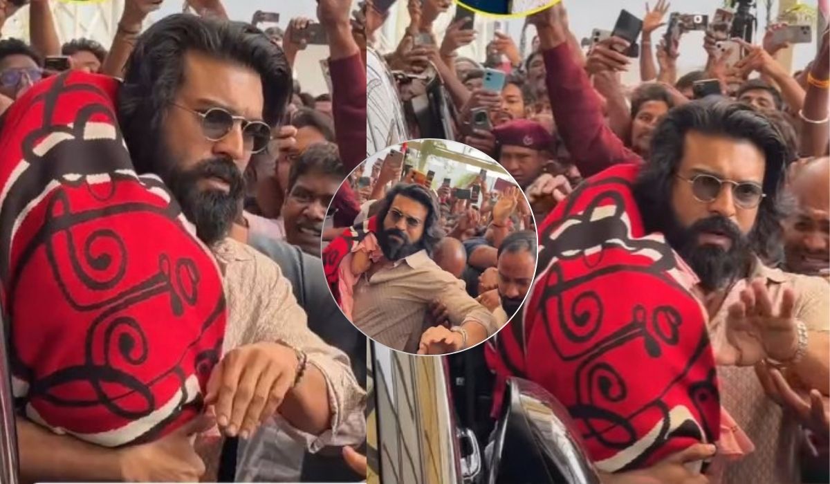 राम चरण को देख फैंस हुए बेकाबू, जुड़वां बच्चों के जन्म के बाद सुपरस्टार अस्पताल के बाहर आए नजर, Video वायरल