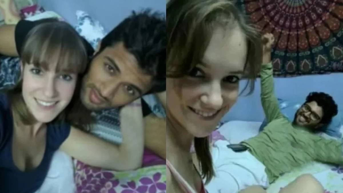 रश्मिका मंदाना से पहले विजय देवरकोंडा की लाइफ में थी गोरी मेम, अब रोमांटिक फोटो वायरल